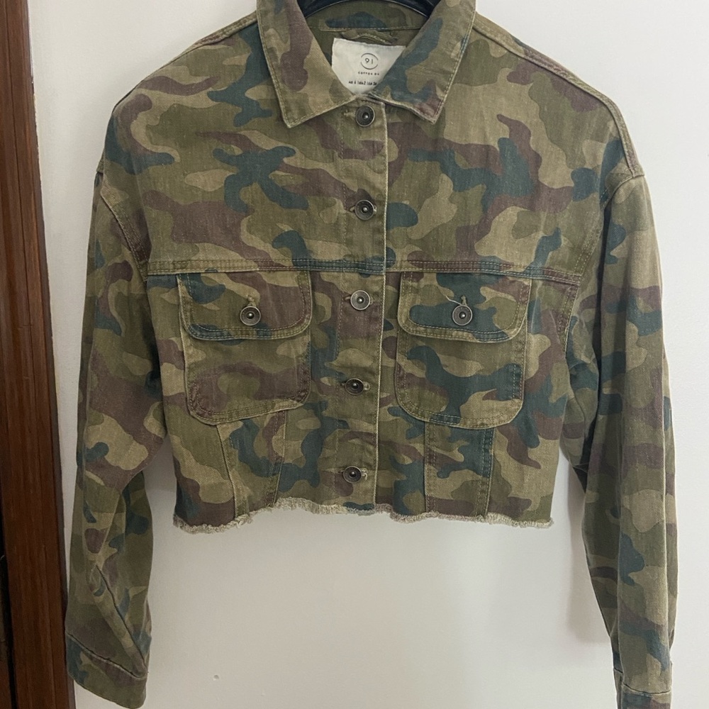 Cotton On Camouflage Utility Jacket